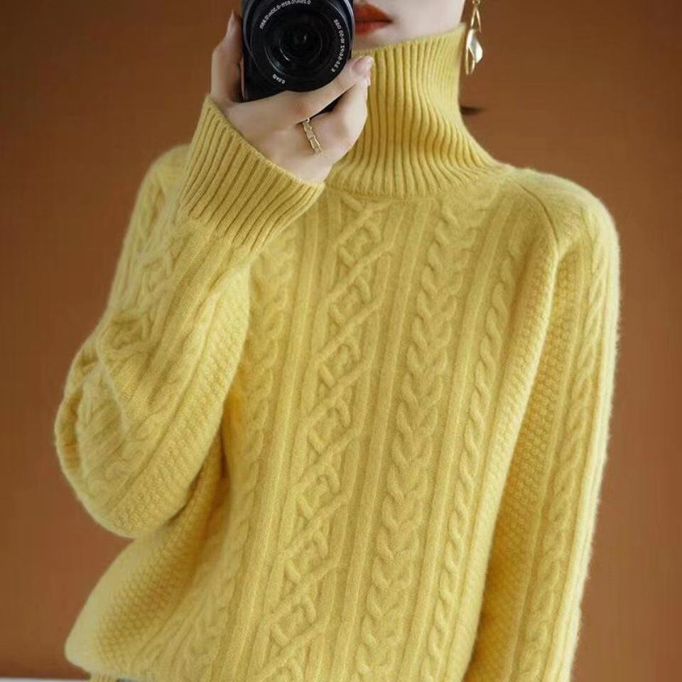 Caoimhe | Luxurious Knit Turtleneck Jumper for Effortless Elegance | Soft, Stylish, Versatile