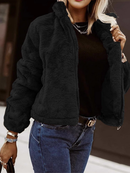 Verna - Oversized Soft Fleece Jacket