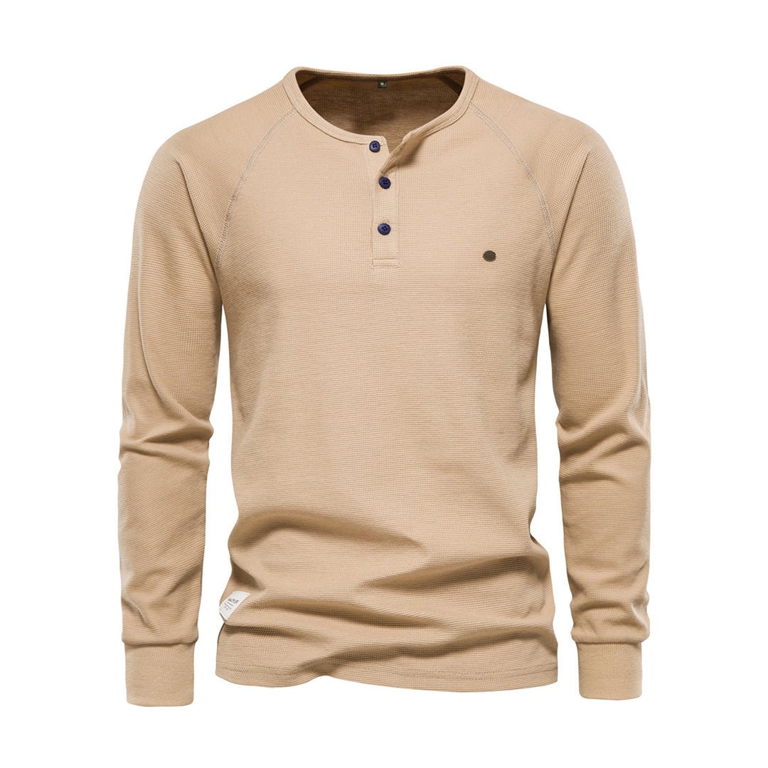 Liam | Men's Long Sleeve Shirt | Elegant Comfort for Every Occasion | Versatile Fit