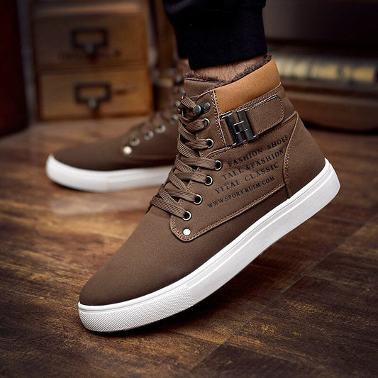 Kieran Luxe | Premium Men's High-Top Sneakers | Stylish, Durable, Comfort-Focused