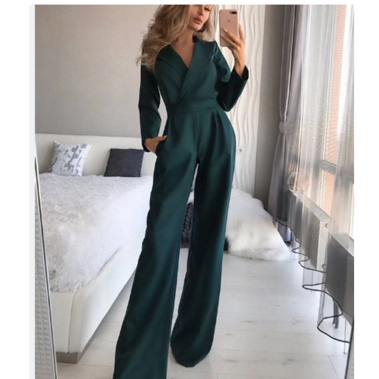 Aisling | Elegant Wide Strap Jumpsuit for Effortless Style | Chic, Comfortable, Versatile