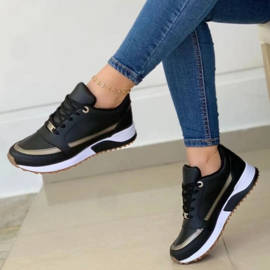 Chic Women's Orthopedic Trainers | Stylish Comfort Sneakers for Active Days | Durable & Elegant