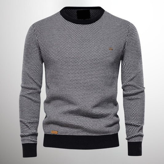 Finnian | Men's Chunky Knit Sweater | Luxuriously Soft, Warm, Versatile Style