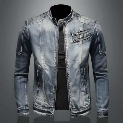 Liam | Timeless Leather Jacket for Classic Elegance | Stylish, Durable, Versatile