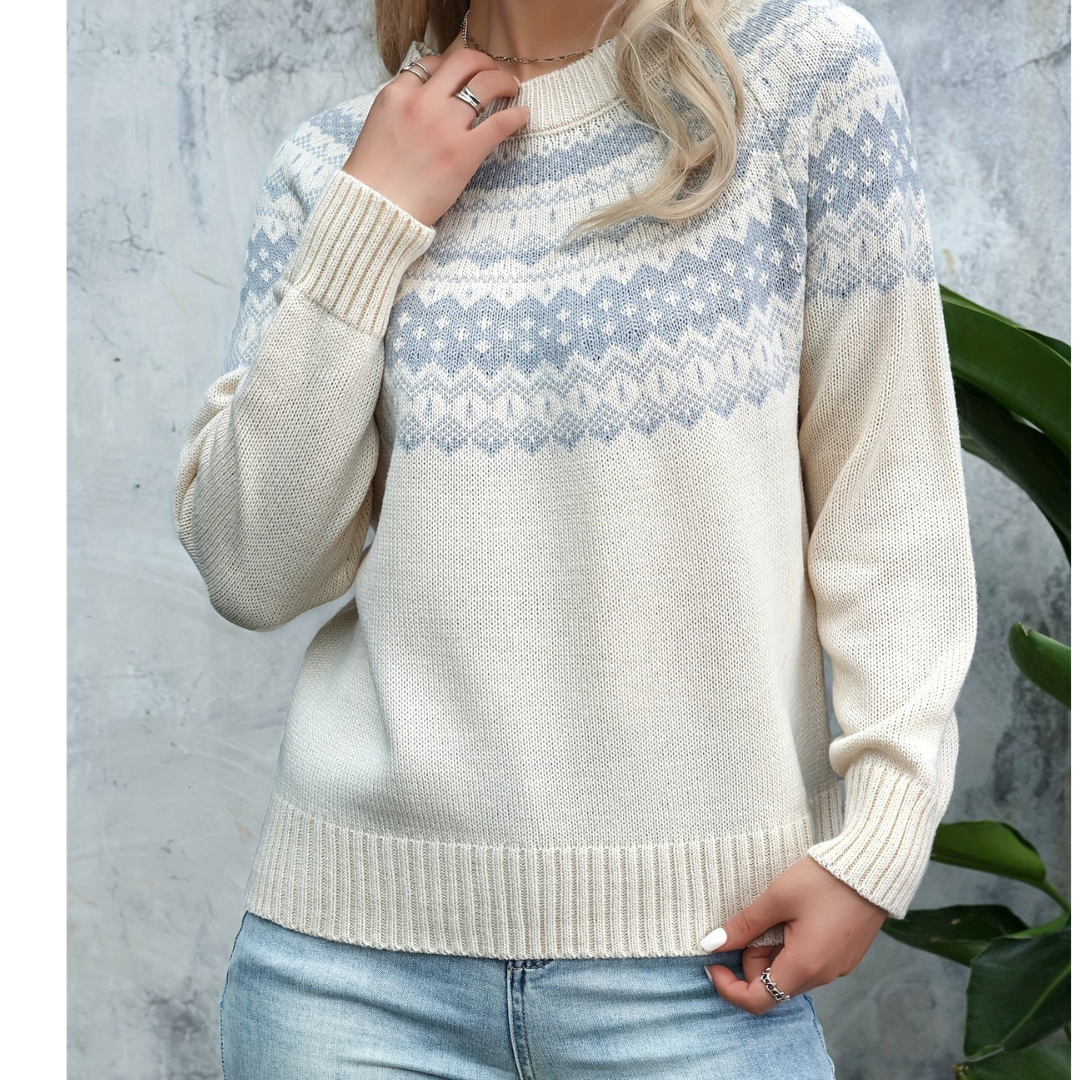 Sorcha | Elegant Women's Long Sleeved Knitwear | Stylish, Warm, Winter Essential