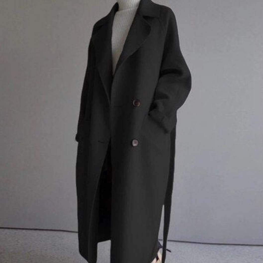 Aisling | Elegant Women's Long Trench Coat | Warm, Stylish, Versatile Essential