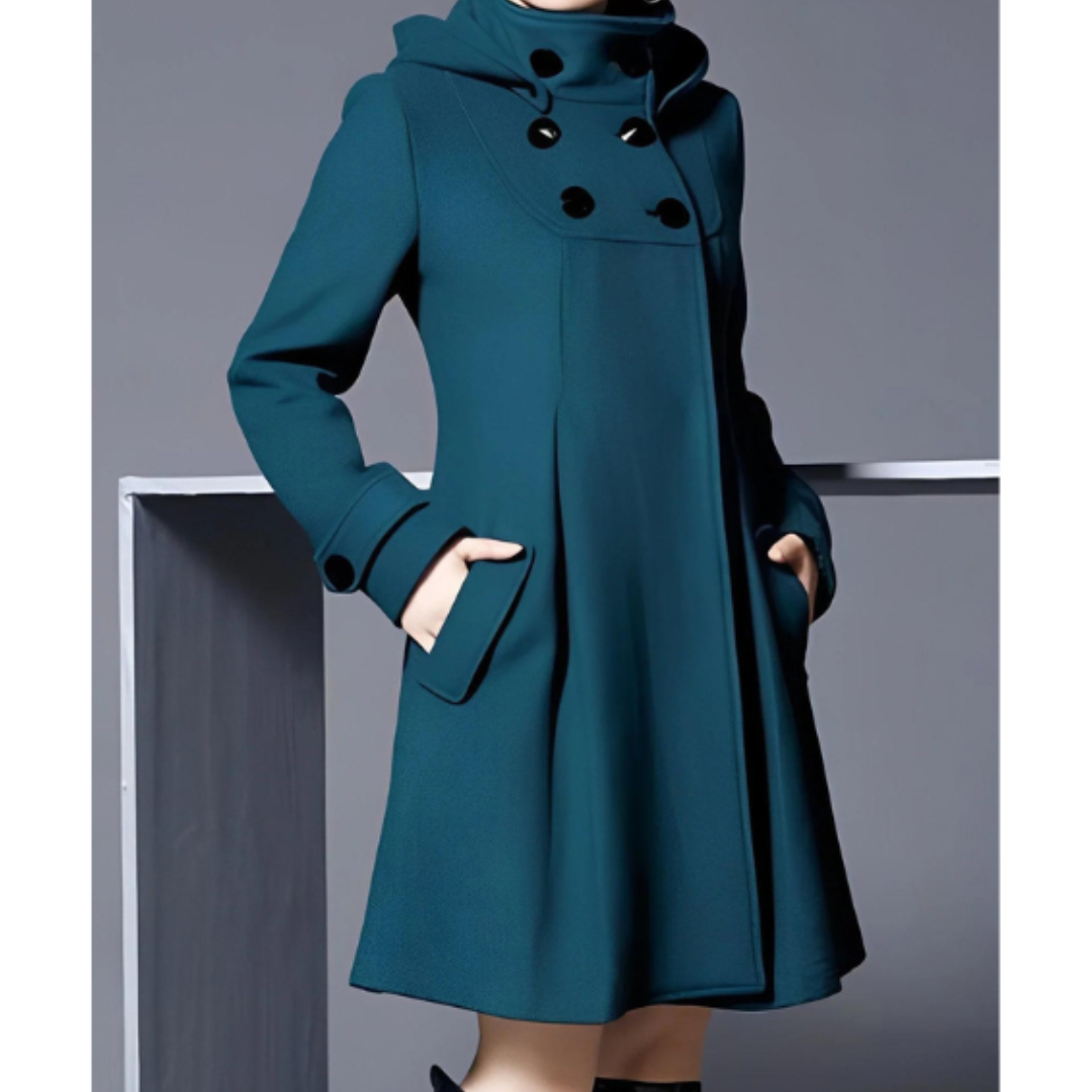 Emerald Isle | Women's Chic Long Winter Coat | Elegant, Warm, Tailored Comfort