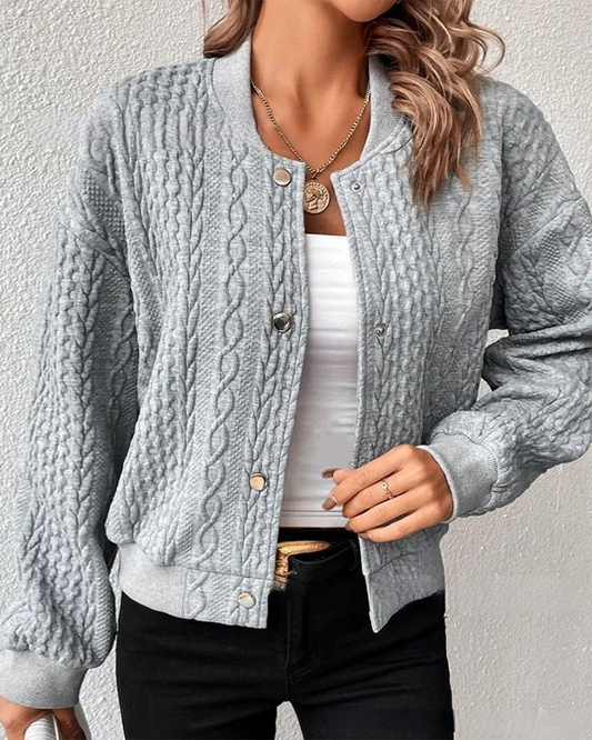 Clare | Chic Women's Winter Knit Cardigan | Elegant, Warm, Versatile Layering Piece