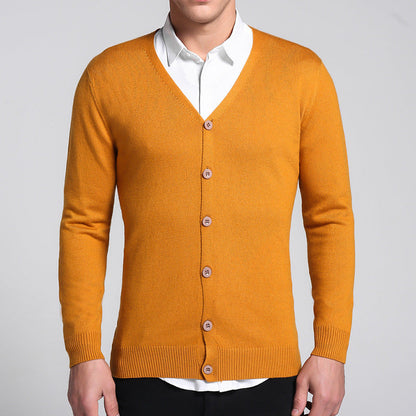 Declan | Elegant Men's Cardigan with Classic Button Closure | Comfortable, Versatile, Durable