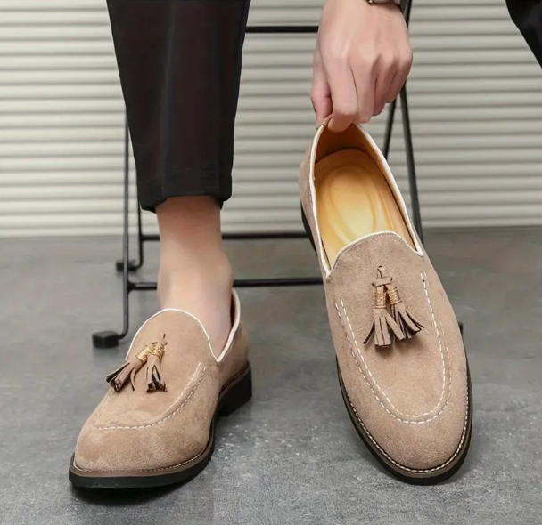 O'Brien | Luxe Tasselled Loafers for Men | Comfortable, Stylish, Everyday Versatility