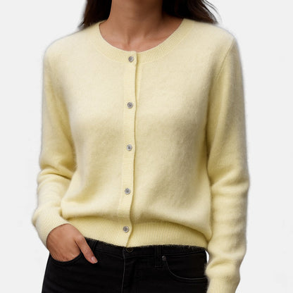 Valery - Casual button cashmere sweater
