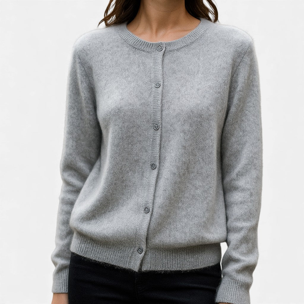 Valery - Casual button cashmere sweater