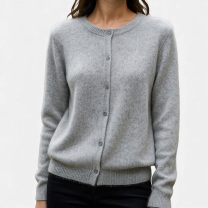 Valery - Casual button cashmere sweater