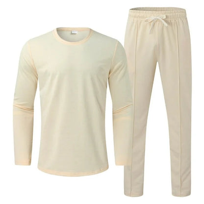 Men’s Casual Two Piece Set | Slim Fit, Trouser & Top