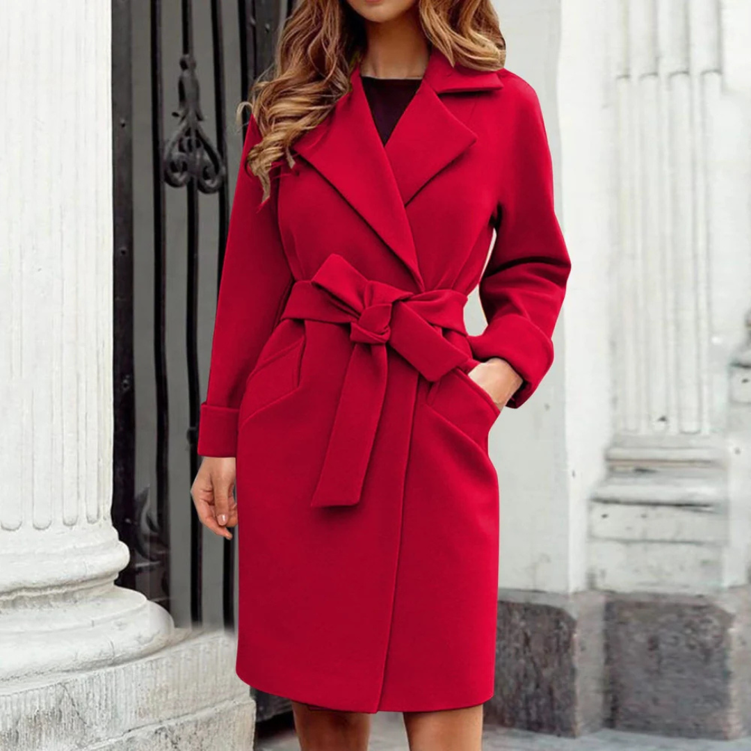 Aisling | Luxe Women's Winter Trench Coat | Chic, Insulated, and Timeless Elegance