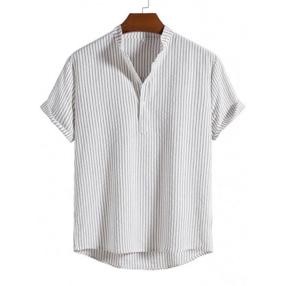 Finnian | Contemporary Short-Sleeve Shirt with Chic Button Detail | Breathable, Versatile, Effortless