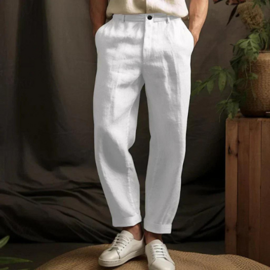 Celtic Comfort | Men's Relaxed Fit Trousers | Luxurious Softness, Timeless Style, All-Day Comfort