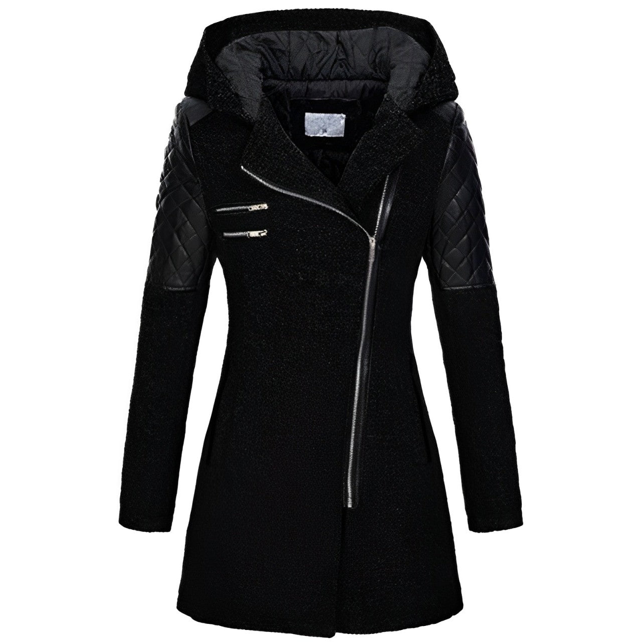 Lailani - Stylish warm jacket coat with a hood