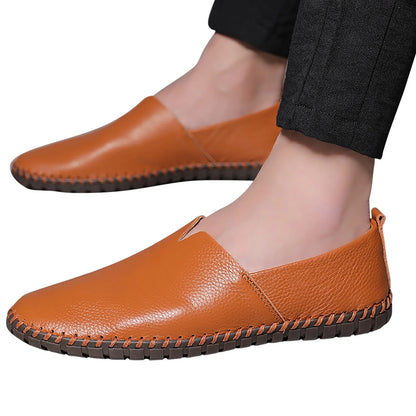 Men’s Slip On Summer Loafers | Leather, Moccasin Style