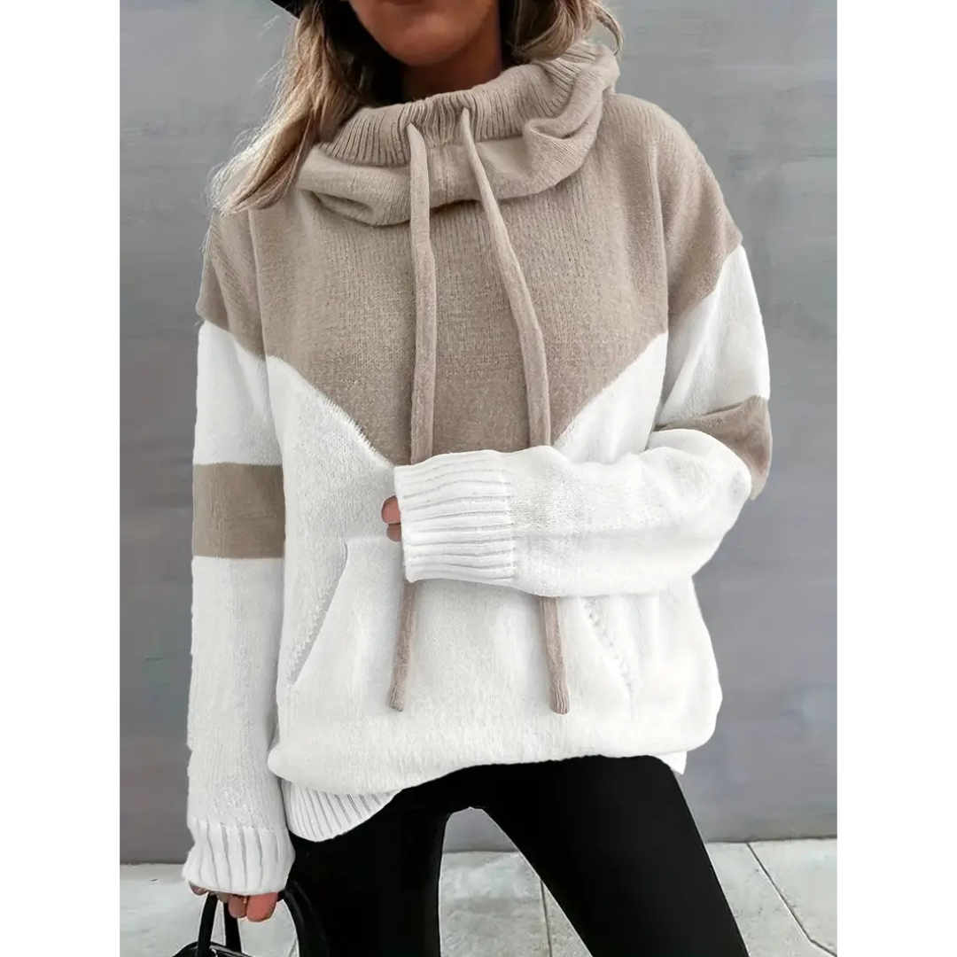 Evelyn | Women's Luxe Fleece Long Sleeve Hoodie | Stylish, Snug, Versatile