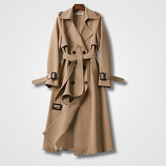 Fiona's Elegance | Stylish Waterproof Coat for Women | Lightweight, Versatile, Chic