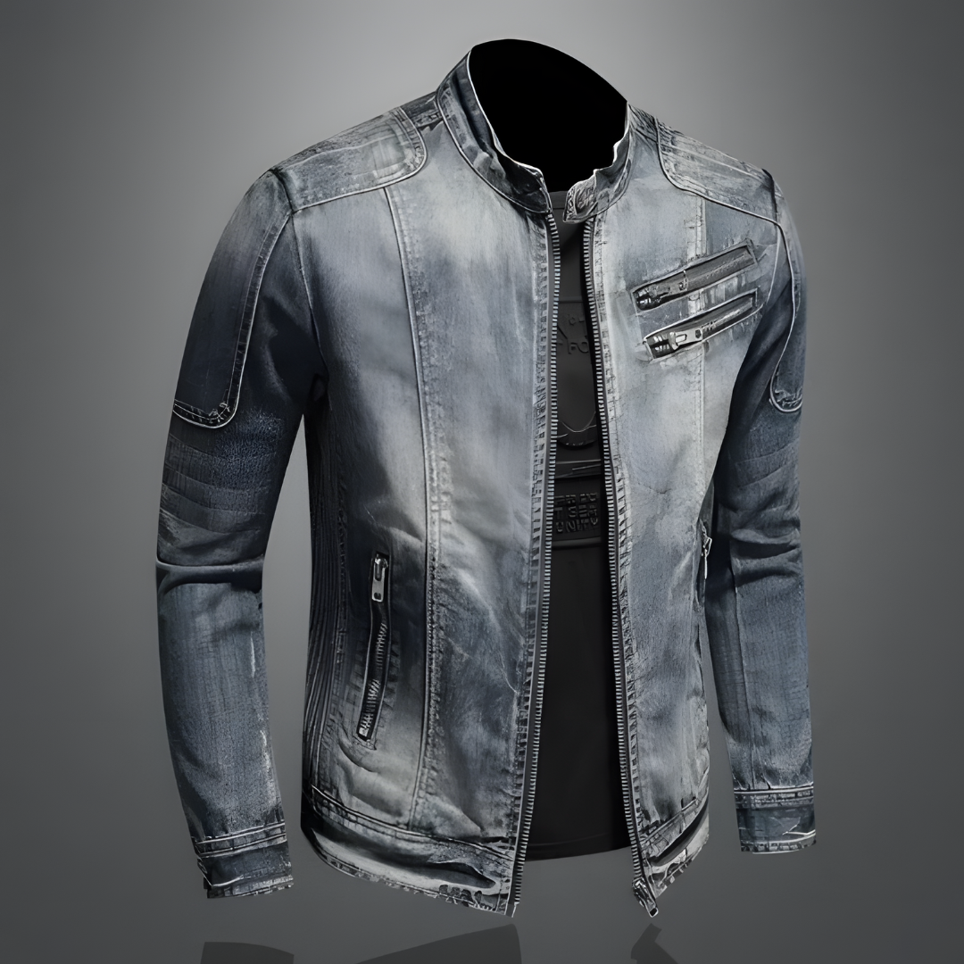 Liam | Timeless Leather Jacket for Classic Elegance | Stylish, Durable, Versatile