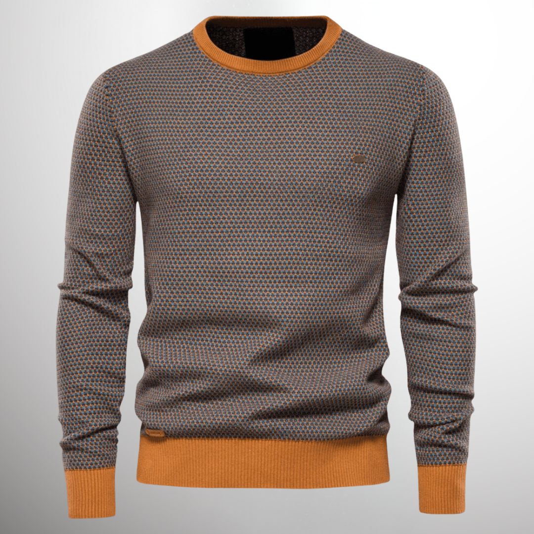 Finnian | Men's Chunky Knit Sweater | Luxuriously Soft, Warm, Versatile Style