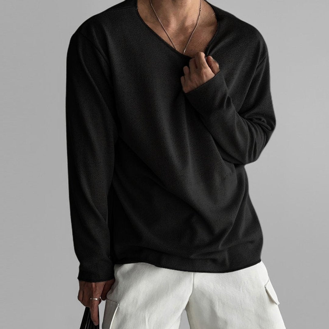 Liam's Luxe | Oversized Long Sleeve Shirt for Stylish Comfort | Timeless, Versatile