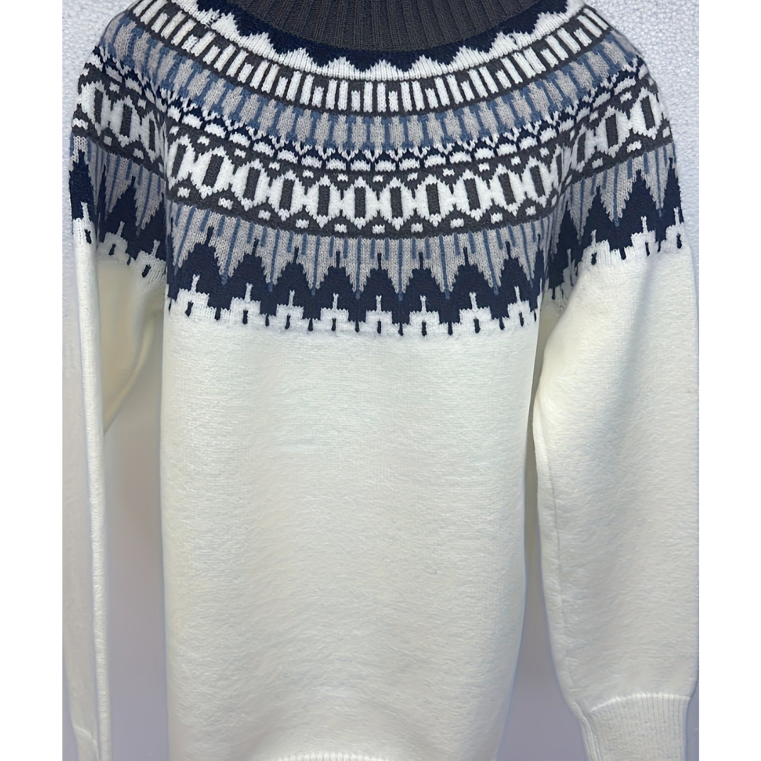 Saoirse | Women's Luxe Knitted Long Sleeve Jumper | Chic, Warm, Everyday Essential