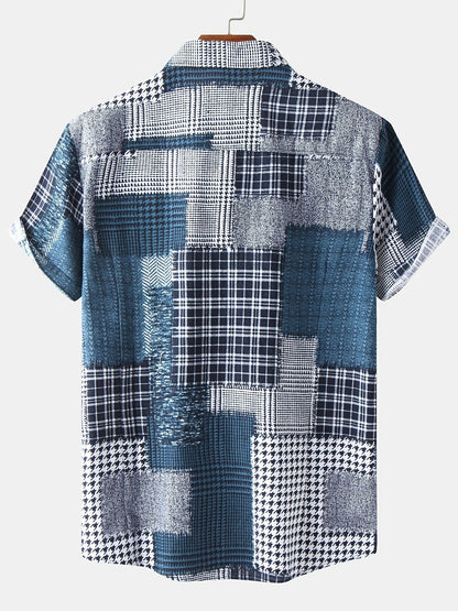 Liam | Contemporary Men's Printed Shirt | Stylish, Comfortable, Versatile Design