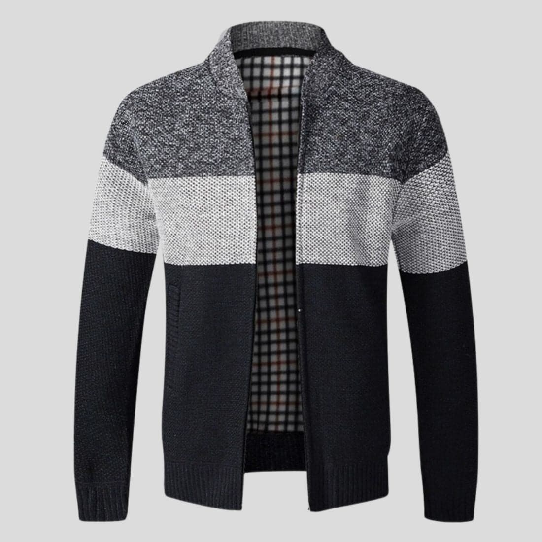 Niall | Luxurious Men's Knit Cardigan | Soft, Stylish, Versatile Elegance