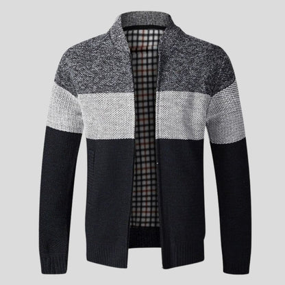 Niall | Luxurious Men's Knit Cardigan | Soft, Stylish, Versatile Elegance