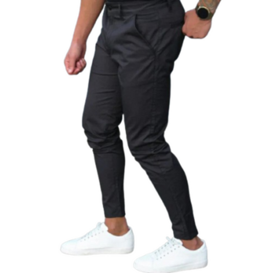 Trendford | Men's Casual Blue Trousers | Stylish, Comfortable, Versatile