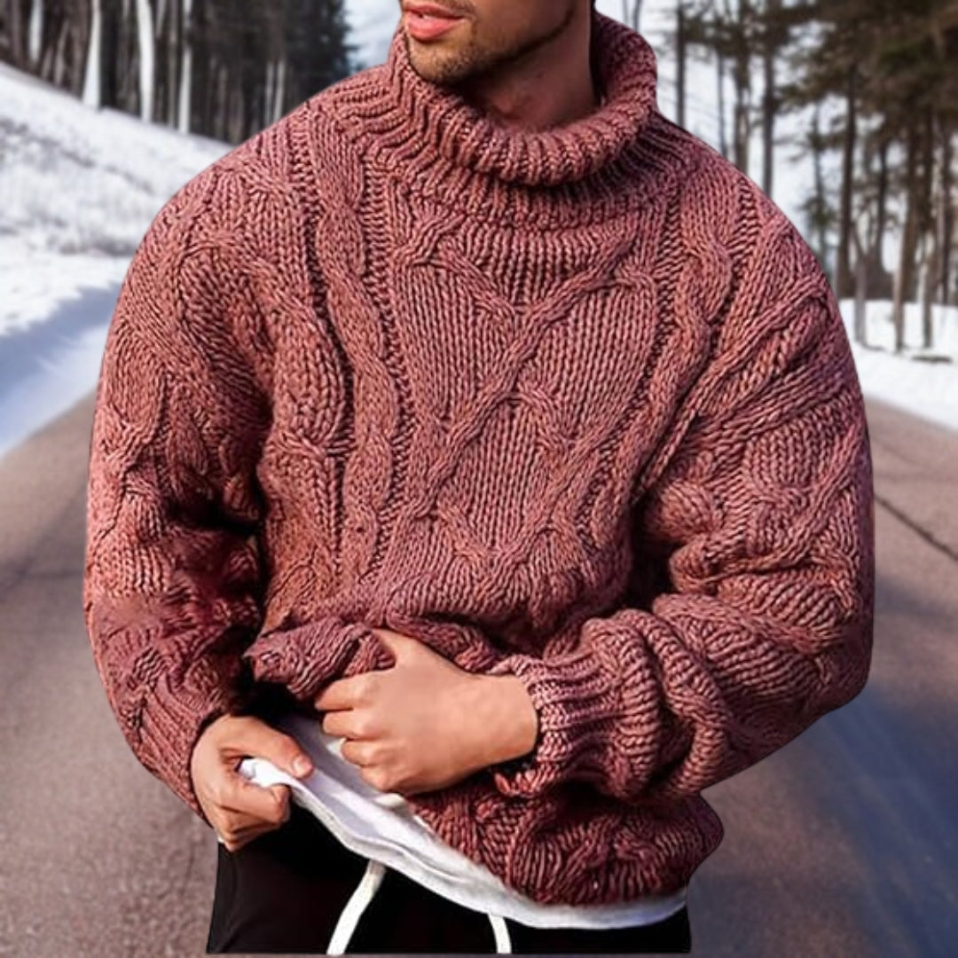 Oran | Men's Luxurious Knitted Jumper | Chic, Comfortable, All-Day Warmth