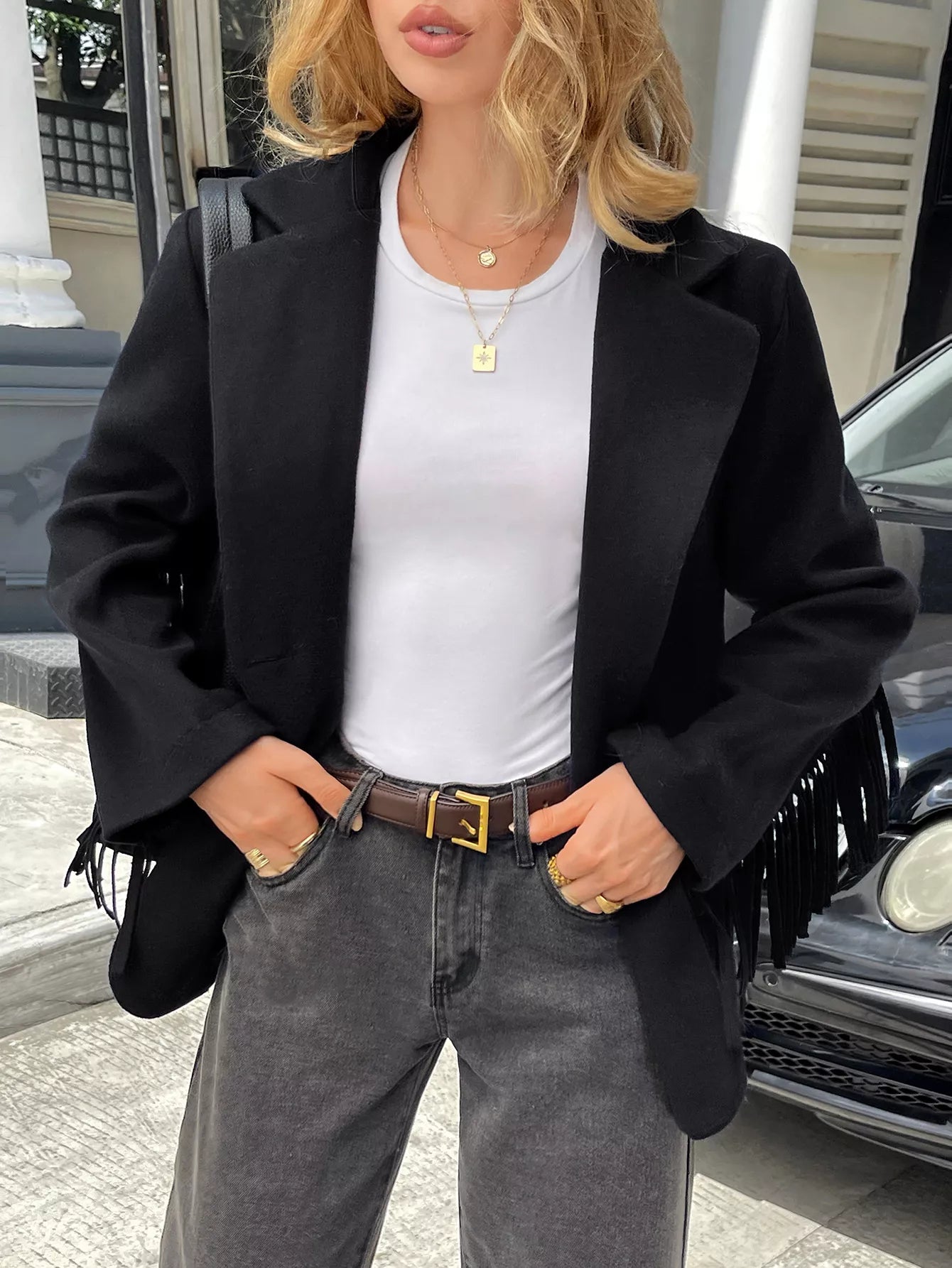 Charleigh - Elegant versatile blazer jacket