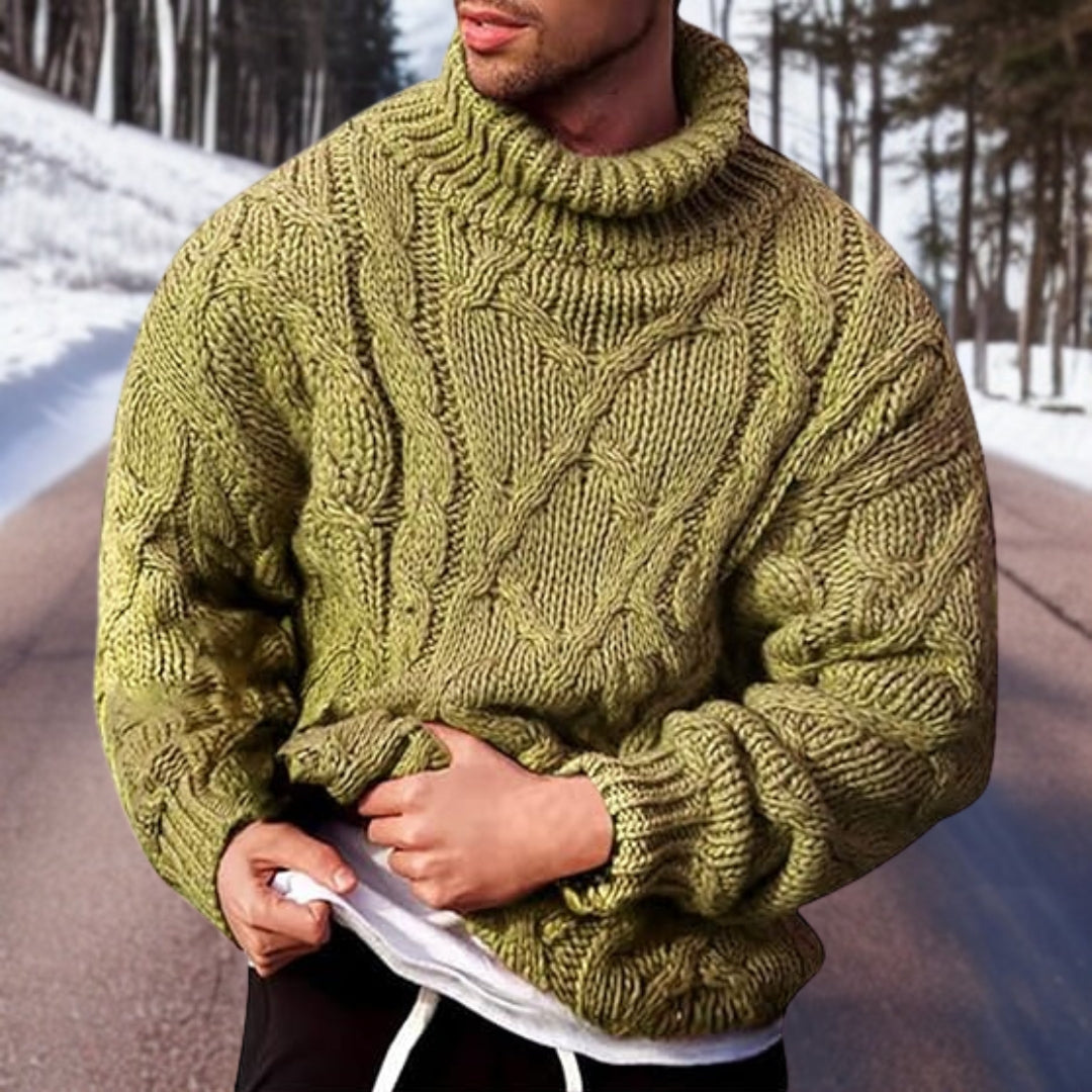 Oran | Men's Luxurious Knitted Jumper | Chic, Comfortable, All-Day Warmth