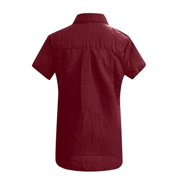 Women’s Casual Summer Shirt | Short Sleeve, Utility