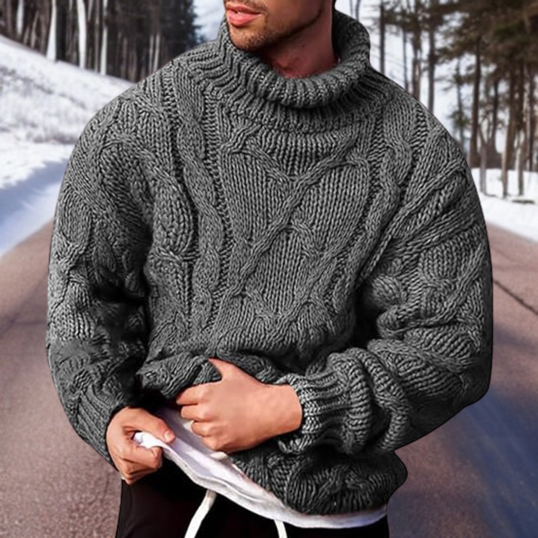 Oran | Men's Luxurious Knitted Jumper | Chic, Comfortable, All-Day Warmth