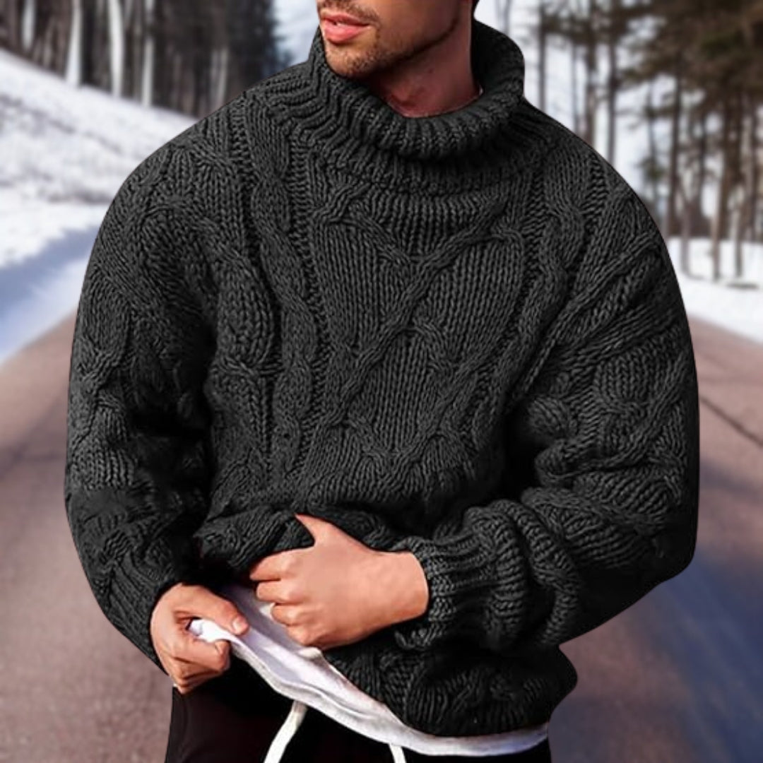 Oran | Men's Luxurious Knitted Jumper | Chic, Comfortable, All-Day Warmth