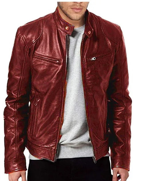 O'Sullivan | Premium Men's Leather Biker Jacket | Durable, Chic, Timeless Design