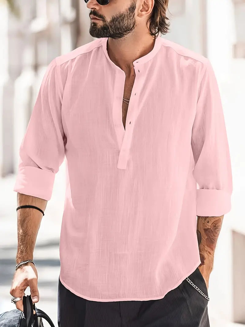 O'Connell | Men's Smart Casual Shirt | Timeless Elegance, Breathable Comfort, Versatile Fit