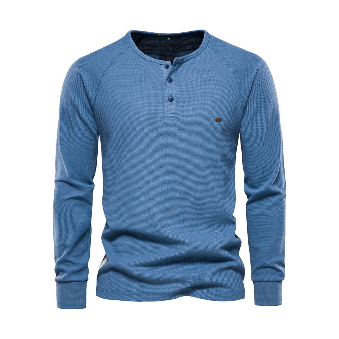 Liam | Men's Long Sleeve Shirt | Elegant Comfort for Every Occasion | Versatile Fit