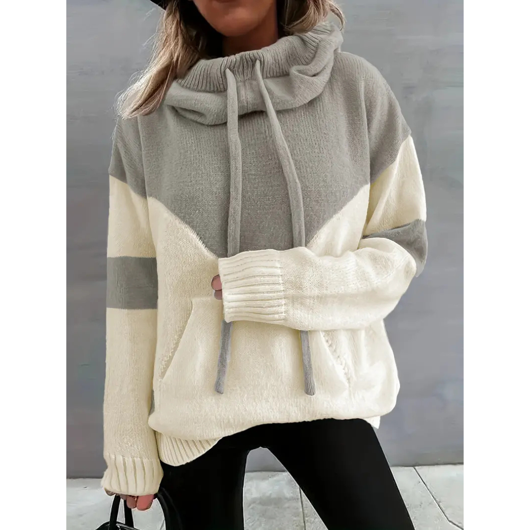 Evelyn | Women's Luxe Fleece Long Sleeve Hoodie | Stylish, Snug, Versatile