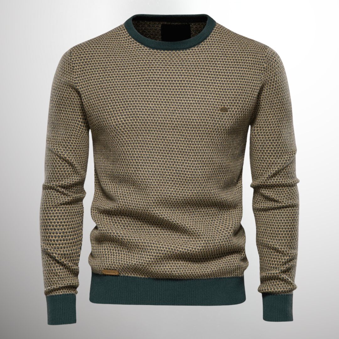 Finnian | Men's Chunky Knit Sweater | Luxuriously Soft, Warm, Versatile Style