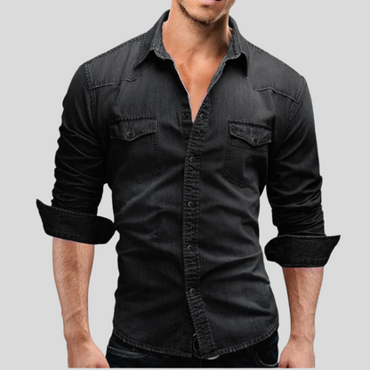 Liam | Classy Cotton Shirt for Effortless Summer Elegance | Versatile, Comfortable, Timeless