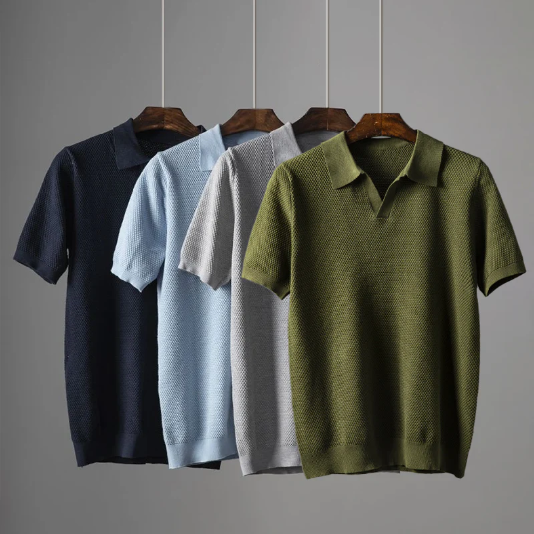 Cillian | Premium Men's Casual Polo Shirt | Elegant Softness, Versatile Style