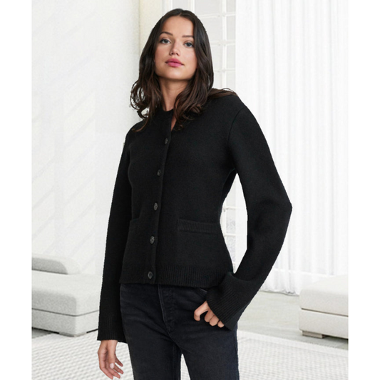 Aisling | Elegant Women's Warm Cardigan with Button-Up Design | Versatile & Chic