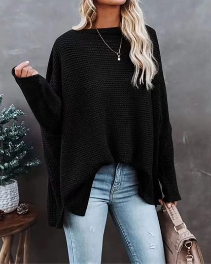 Madalyn - Loose knit off-shoulder jumper
