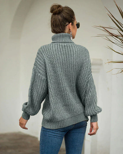 Aisling | Luxurious High Neck Knit Jumper for Women | Warm, Chic, Timeless Design