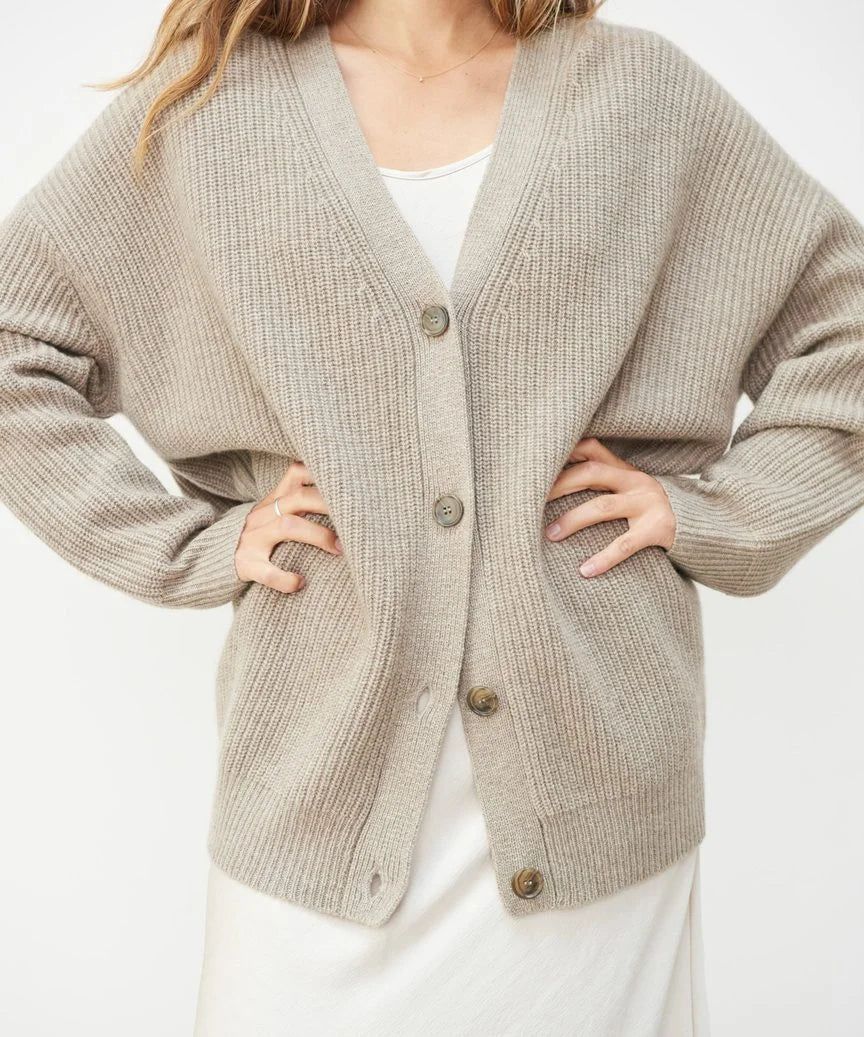 Isolde | Women's Elegant Long Cardigan | Cozy, Chic, Year-Round Essential